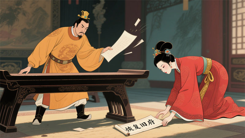 帝拒李旦，朝争佛道