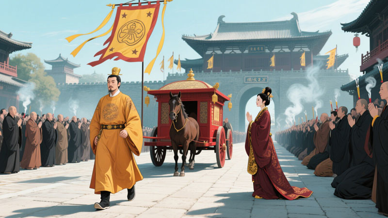 圣驾荐福，梵音诗韵