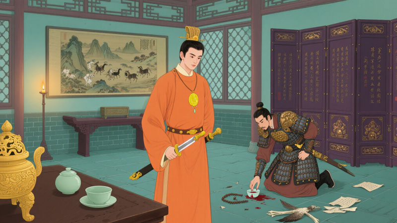 驯马献寿，太子密谋